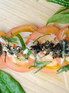 お茶の佃煮でつくる簡単おつまみサラダ☆-レシピのメイン写真