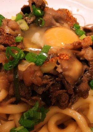 ☆我が家のすき焼き風うどん☆-レシピのメイン写真