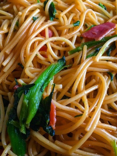 ほうれん草とベーコンの和風パスタ-レシピのメイン写真