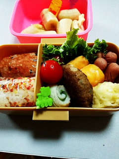 ハンバーグ弁当✨-レシピのメイン写真