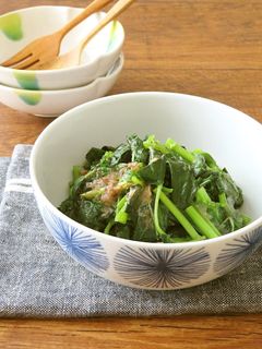 簡単和総菜◎モロヘイヤのみぞれ和え-レシピのメイン写真