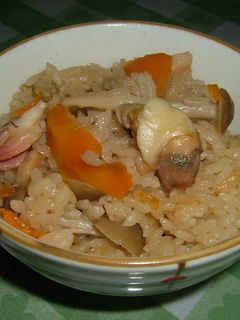 ホッキの中華風炊き込みご飯-レシピのメイン写真