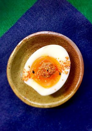 半熟たまごのメープル味噌のっけ-レシピのメイン写真