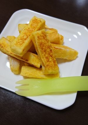 ★離乳食中期~フレンチトースト★-レシピのメイン写真