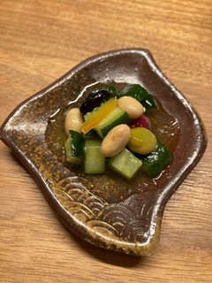 いろいろお豆の柑橘サラダ-レシピのメイン写真