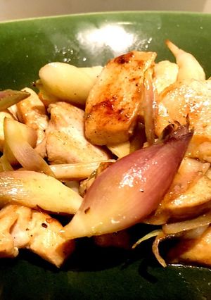 めっちゃ簡単すぐ出来る☆鶏肉と茗荷炒め☆-レシピのメイン写真