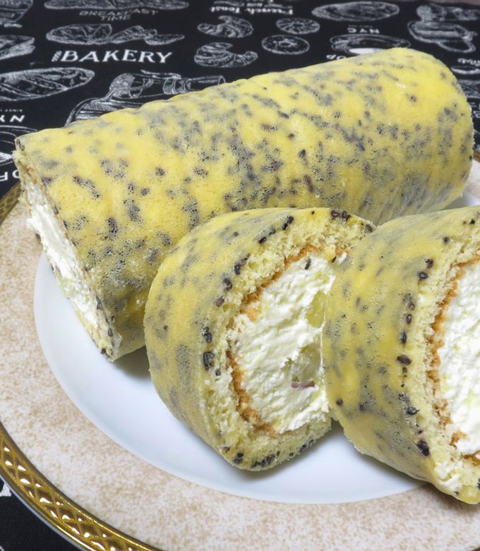 【ふわふわ】さつまいもロールケーキ♪-レシピのメイン写真