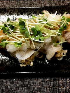 簡単☆大葉,えのきの豚ロース巻き-レシピのメイン写真