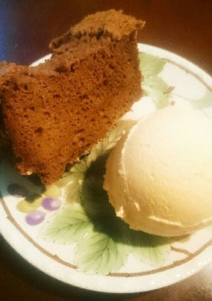 ココアシフォンケーキ-レシピのメイン写真