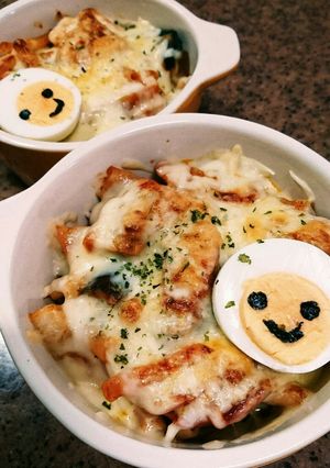 里芋のミートソースグラタン-レシピのメイン写真