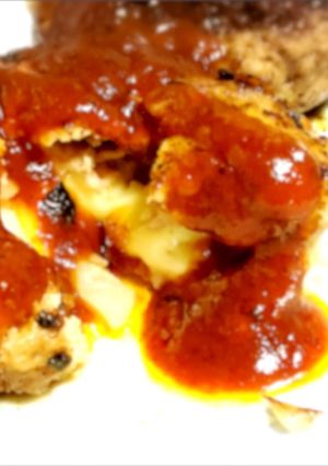 チーズインハンバーグ-レシピのメイン写真