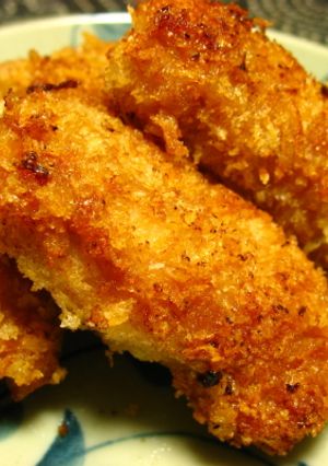 揚げない豚肉チーズフライ-レシピのメイン写真