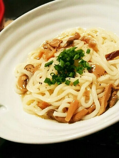ちゃちゃっともう一品♪きのこうどん-レシピのメイン写真