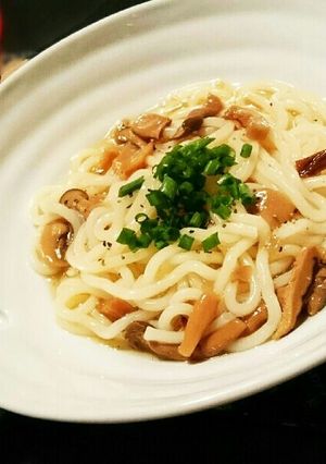 ちゃちゃっともう一品♪きのこうどん-レシピのメイン写真