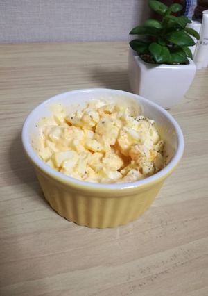 簡単♪手抜き 玉子サラダ♪-レシピのメイン写真