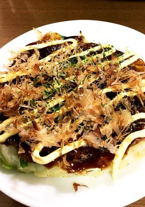 米粉と長芋のお好み焼き-レシピのメイン写真