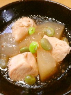 冬瓜と鶏胸肉の煮物-レシピのメイン写真