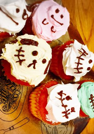 モンスターカップケーキ-レシピのメイン写真