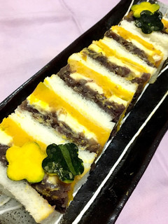 和*ストライプ餡バターサンド-レシピのメイン写真