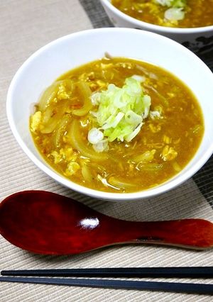 簡単！ツナカレー南蛮そば-レシピのメイン写真