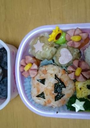 ハロウィン弁当-レシピのメイン写真