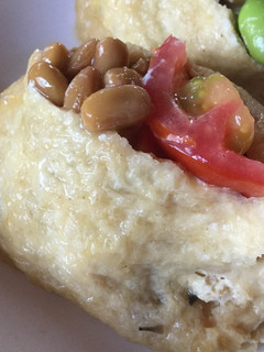納豆とトマトの油揚げ煮-レシピのメイン写真