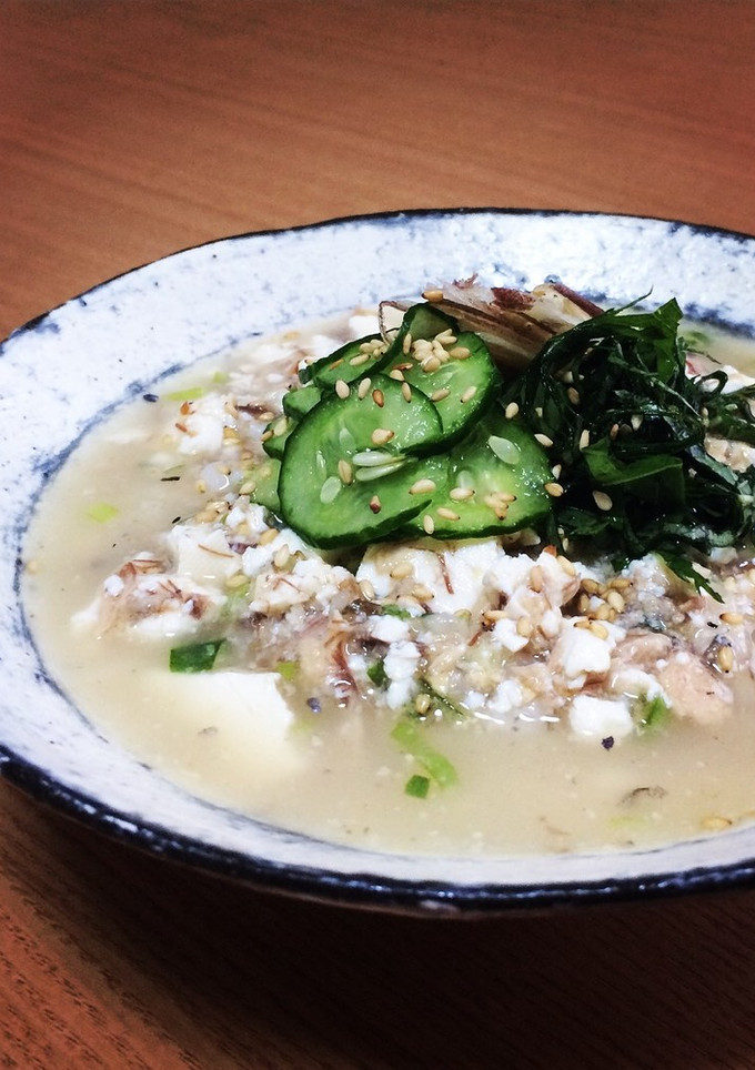とっても簡単！鯖缶で冷や汁☆-レシピのメイン写真