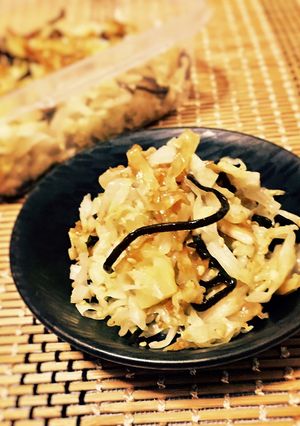 キャベツの塩昆布おかかサラダ◆作り置き-レシピのメイン写真