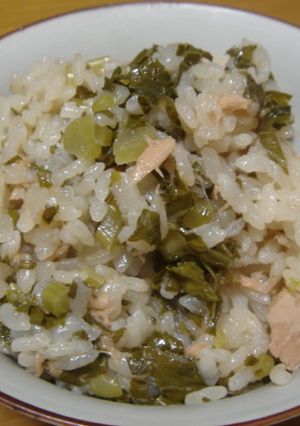栄養満点！超簡単！大根葉のうまうまご飯-レシピのメイン写真