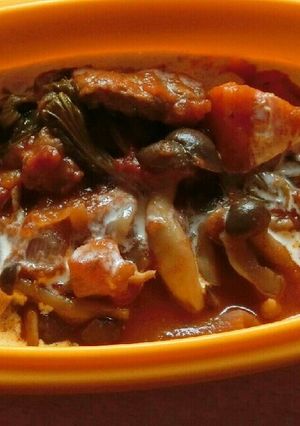 牛すじ肉のトマト煮込み-レシピのメイン写真