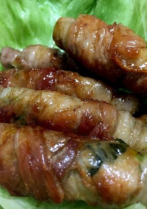 オクラと大葉の豚肉巻き☆-レシピのメイン写真