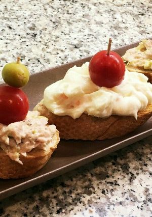 スペイン風、ポテトやツナのピンチョス-レシピのメイン写真