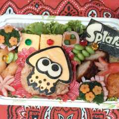 รูปของ キャラ弁　スプラトゥーン