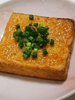 厚揚げトースター焼き 香り味噌がけ-レシピのメイン写真