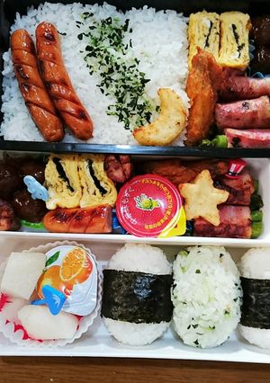 学童・旦那弁-レシピのメイン写真