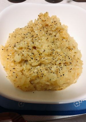 生米で！簡単味噌リゾット-レシピのメイン写真