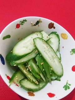 キュウリのゴマゴマ-レシピのメイン写真