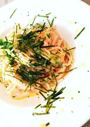 明太子の冷製パスタ-レシピのメイン写真