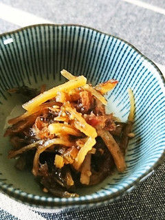 ご飯が進む!生姜の佃煮-レシピのメイン写真
