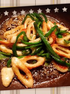 竹輪とピーマンの炒め物-レシピのメイン写真