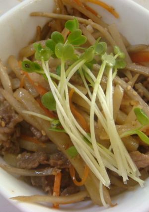 牛肉と野菜のきんぴら-レシピのメイン写真