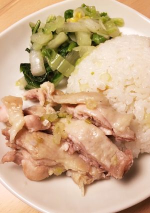 セロリで簡単カオマンガイ-レシピのメイン写真