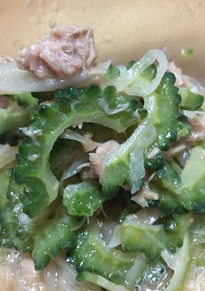 茹でれば苦くないツナ和えゴーヤ-レシピのメイン写真