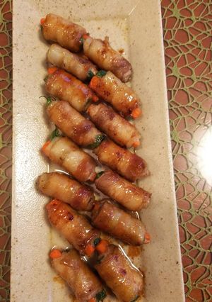 豚肉のくるくる巻き-レシピのメイン写真