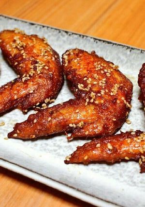 甘辛の手羽先唐揚げ-レシピのメイン写真