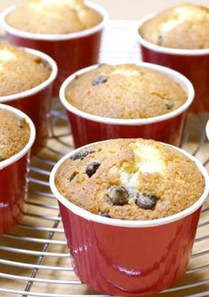 栗とチョコレートのカップケーキ-レシピのメイン写真