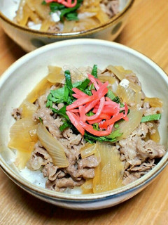 大葉入り牛丼-レシピのメイン写真