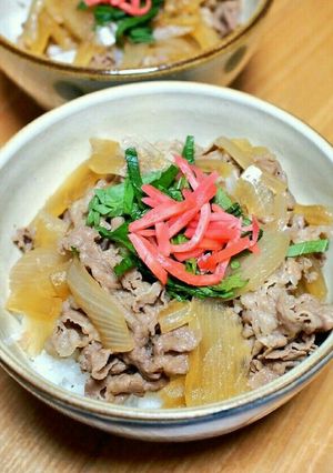 大葉入り牛丼-レシピのメイン写真