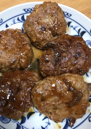 鉄分不足解消！レバー入りハンバーグ☆-レシピのメイン写真