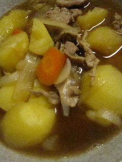 メープルシロップで作る肉じゃが♪-レシピのメイン写真